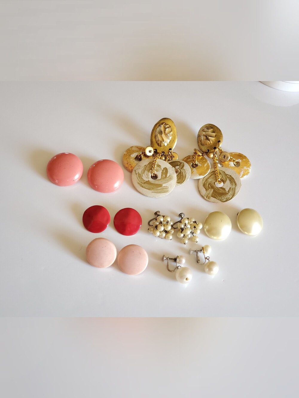 Vtg. Mixed Lot Earrings